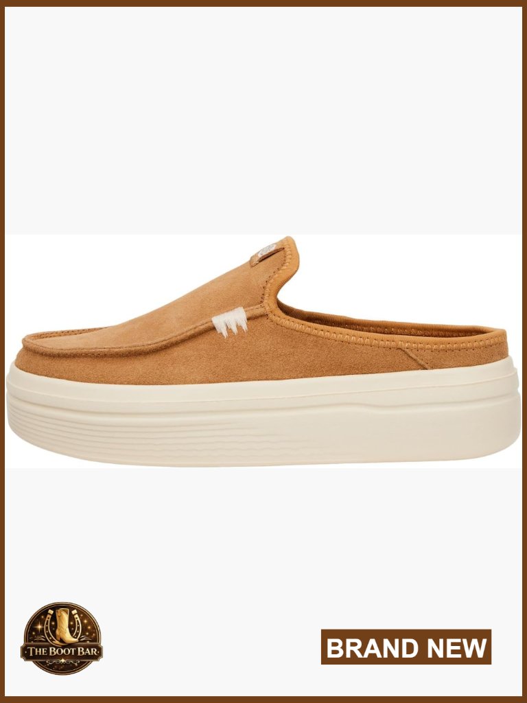 Platform Mule Slip-On Shoes Lightweight Casual Comfortable Wedge Heels